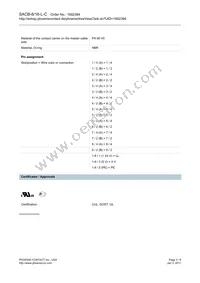 1692394 Datasheet Page 3