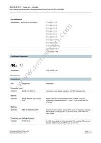 1692899 Datasheet Page 3