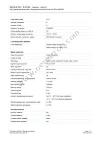 1695197 Datasheet Page 2