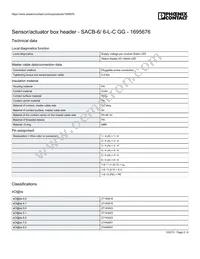 1695676 Datasheet Page 2