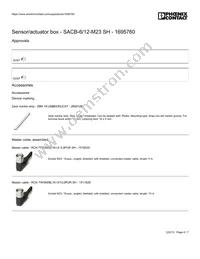 1695760 Datasheet Page 4