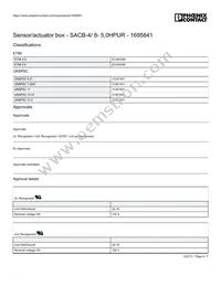 1695841 Datasheet Page 4