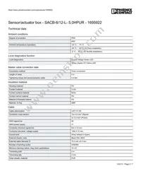 1695922 Datasheet Page 2