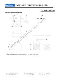 17-21UBC/C430/TR8 Datasheet Page 2