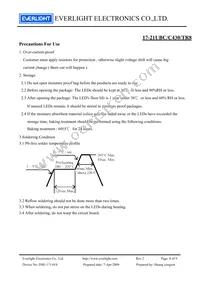 17-21UBC/C430/TR8 Datasheet Page 8