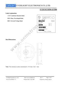 17-21UYC/S530-A3/TR8 Datasheet Page 5