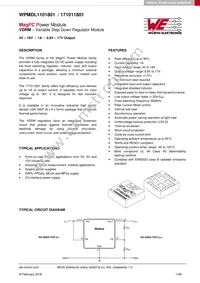 171011801 Datasheet Cover