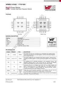 171011801 Datasheet Page 2