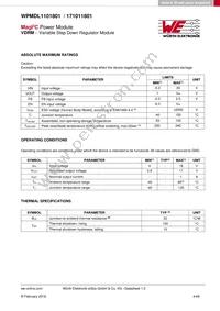 171011801 Datasheet Page 4