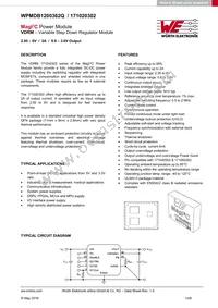 171020302 Datasheet Cover