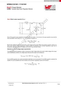 171021501 Datasheet Page 17