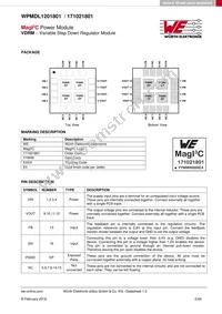 171021801 Datasheet Page 2