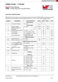 171021801 Datasheet Page 5