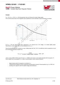 171021801 Datasheet Page 21