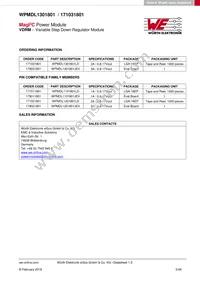 171031801 Datasheet Page 3