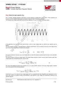 171031801 Datasheet Page 17