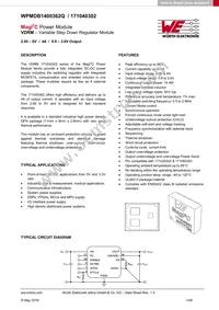 171040302 Datasheet Cover