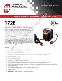 172E Datasheet Cover