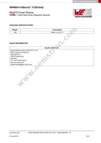 173010342 Datasheet Page 3