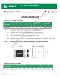 1812L750SLPR Datasheet Cover