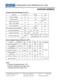 19-013/Y2SC-AQ2R2B/3T Datasheet Page 3