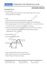 19-213/GHC-YR1S2/3T Datasheet Page 9