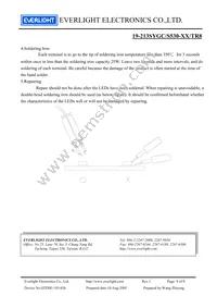 19-213SYGC/S530-E2/TR8 Datasheet Page 9