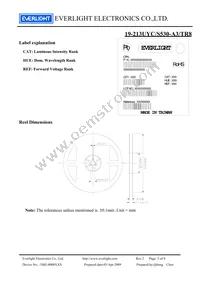 19-213UYC/S530-A3/TR8 Datasheet Page 5