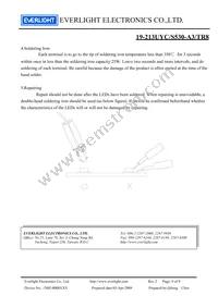 19-213UYC/S530-A3/TR8 Datasheet Page 9