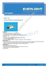 19-217/B7C-ZL2N1B3X/3T Datasheet Cover