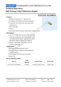 19-217/G7C-AL1M2B/3T Datasheet Cover