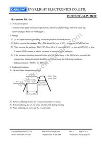 19-217/G7C-AL1M2B/3T Datasheet Page 9