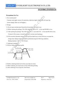 19-219/B6C-ZN1P2QY/3T Datasheet Page 9