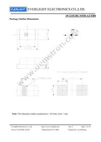 19-21SURC/S530-A3/TR8 Datasheet Page 2