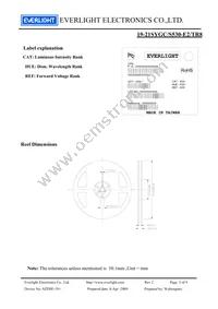 19-21SYGC/S530-E2/TR8 Datasheet Page 5