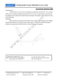 19-21SYGC/S530-E2/TR8 Datasheet Page 9