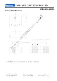 19-21UBC/C430/TR8 Datasheet Page 2