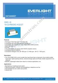 19-22/R6G6C-A32/2T Datasheet Cover