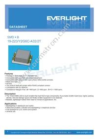 19-223/Y2G6C-A32/2T Datasheet Cover
