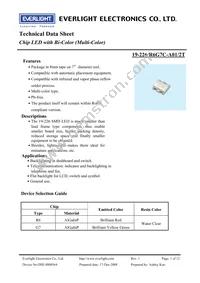 19-226/R6G7C-A01/2T Datasheet Cover