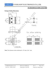 19-22SURSYGC/S530-A3/E2/TR8 Datasheet Page 2