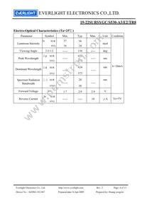 19-22SURSYGC/S530-A3/E2/TR8 Datasheet Page 4