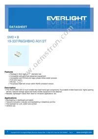 19-337/R6GHBHC-A01/2T Datasheet Cover