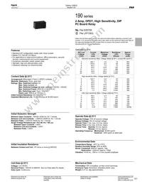 19022E2US Datasheet Cover