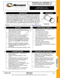 1N3051BUR-1 Datasheet Cover