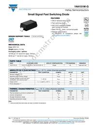 1N4151W-G3-08 Datasheet Cover