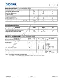 1N4448WS-7 Datasheet Page 2