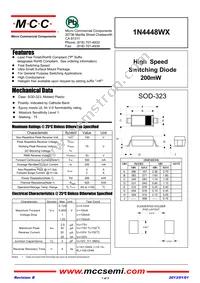 1N4448WX-TP Datasheet Cover