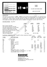 1N4864 BK Datasheet Cover