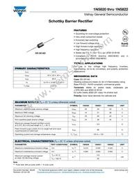 1N5822-E3/51 Datasheet Cover